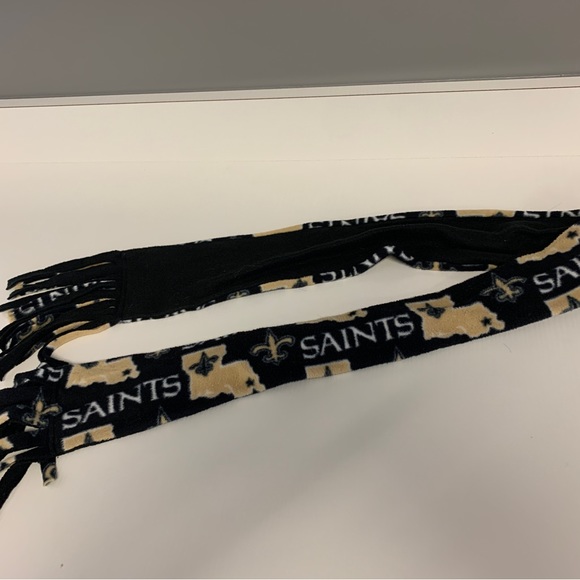 Handmade New Orleans Saints Scarf - Picture 1 of 3